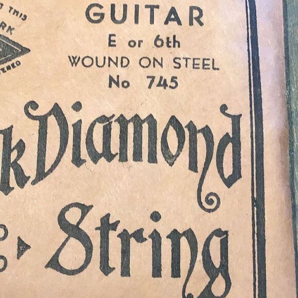 Vintage guitar, strings by black diamond set of five - Picture 6 of 7